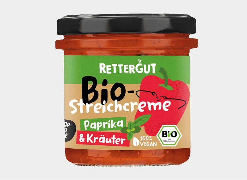 RETTERGUT Bio-Streichcreme Paprika & Kräuter