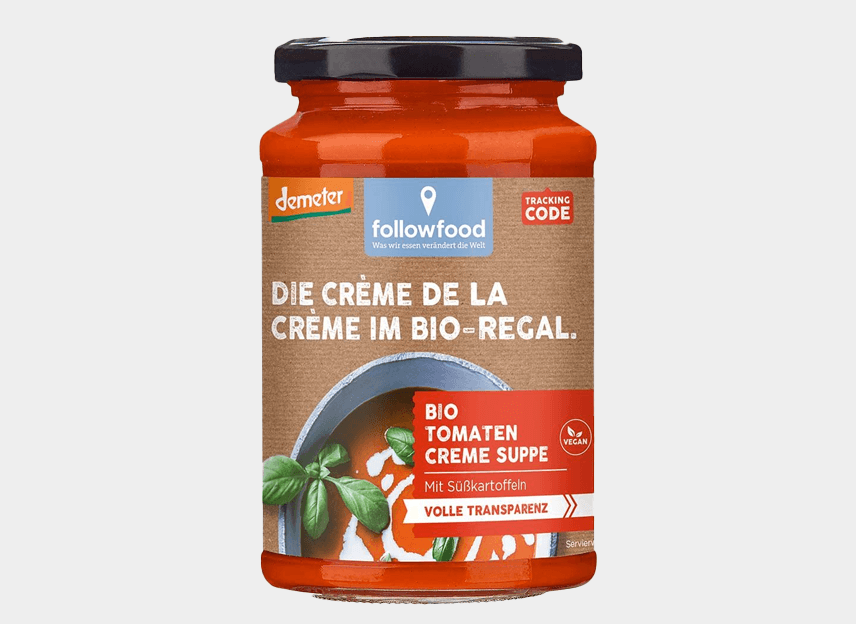 followfood Bio-Tomatencreme-Suppe