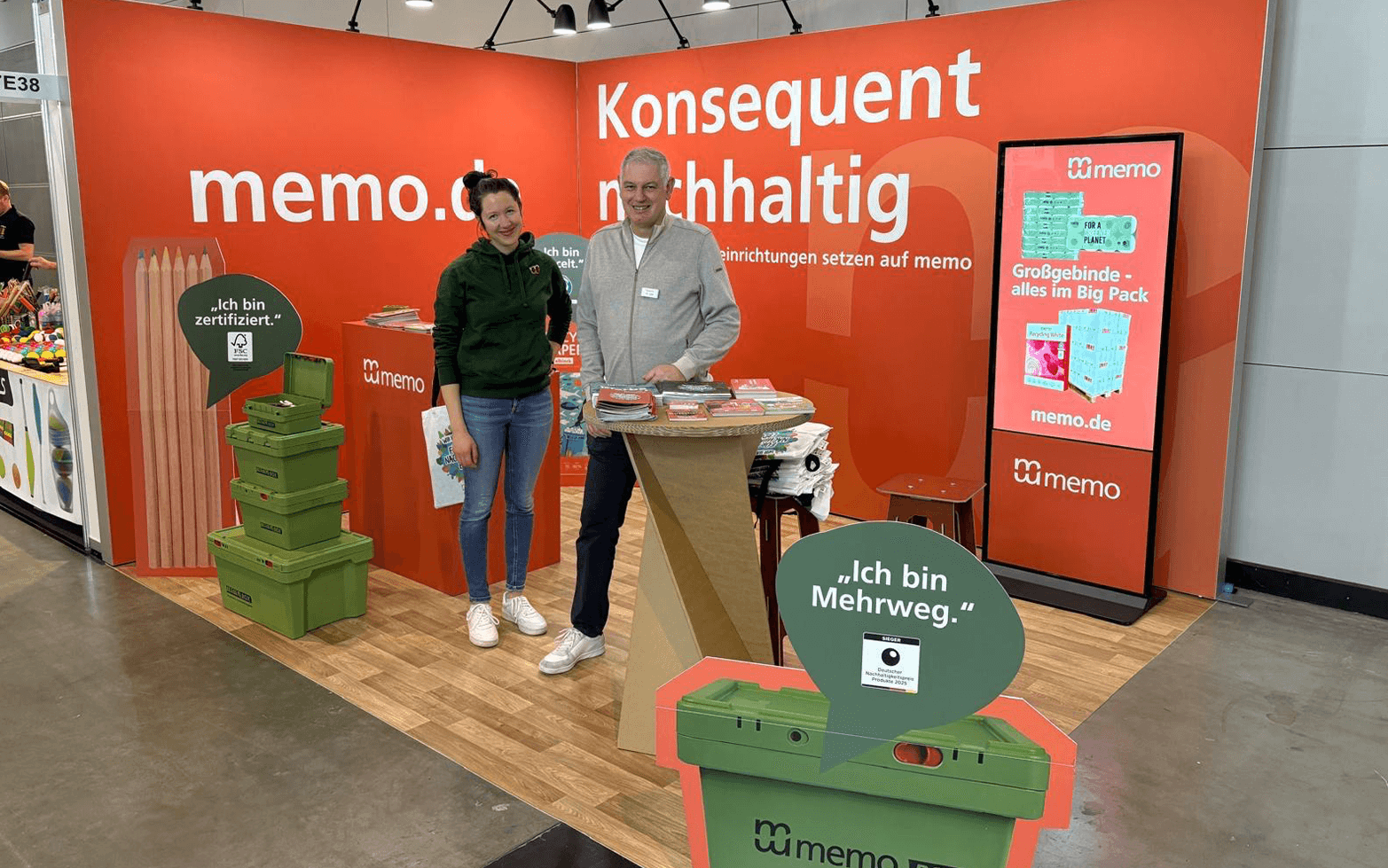 memo Messestand