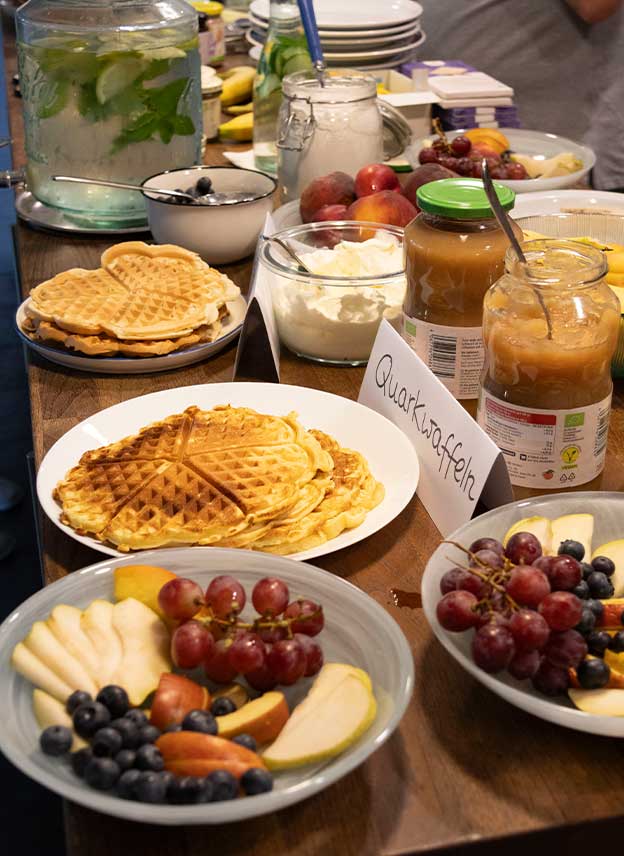 Gesundheitstag gesundes Frühstück